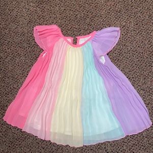 Childrens place multi colored dress
